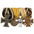 Original Imperial German Saxony WWI Era Medal Bar with EKII, Kingdom of Saxony Friedrich August Medal, & Albertus Animosus Silver Cross - DRGM Marked Mount Original Items