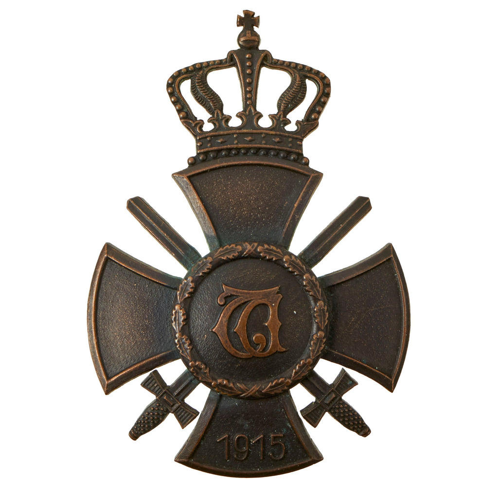 Original Imperial German WWI Wurttemberg Wilhelm Cross 1st Class Medal - Only 121 Awarded Original Items