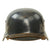 Original German WWII Luftwaffe M35 Double Decal Steel Helmet with 1939 Dated 59cm Liner & Chinstrap - marked ET66 Original Items