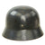 Original German WWII Luftwaffe M35 Double Decal Steel Helmet with 1939 Dated 59cm Liner & Chinstrap - marked ET66 Original Items