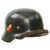 Original German WWII Luftwaffe M35 Double Decal Steel Helmet with 1939 Dated 59cm Liner & Chinstrap - marked ET66 Original Items