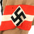Original German WWII HJ Youth East Berlin Motor HJ Oberkameradschaftsführer Uniform Tan Shirt with Scarf & Armband - Bann 200 Original Items