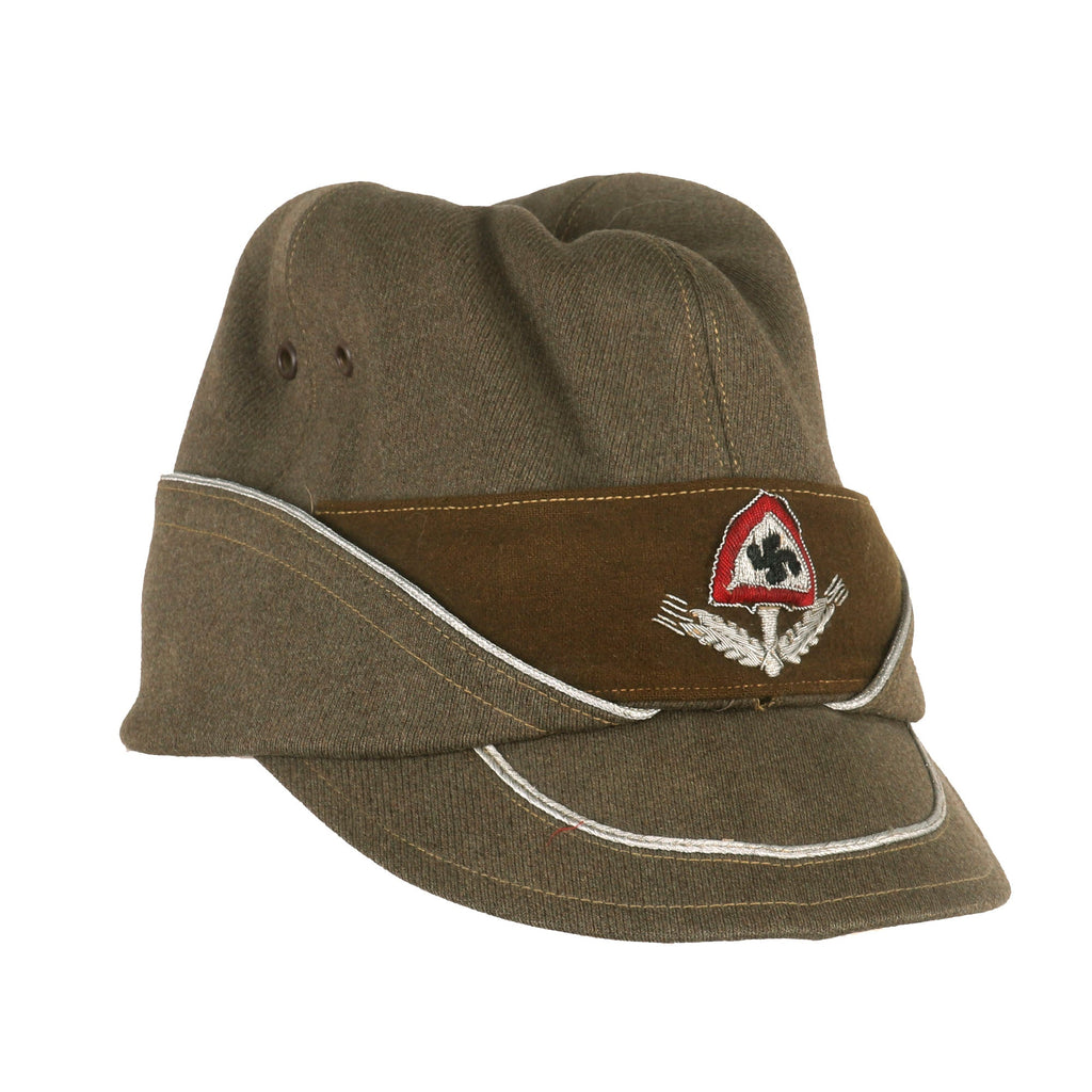 Original German WWII RAD Labor Service Officer "Robin Hood" Cap - Reichsarbeitsdienst Original Items