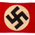 Original German Early WWII NSDAP - SA Multi-piece Wool Felt & Rayon Overcoat Armband - Service Used Original Items