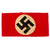 Original German Early WWII NSDAP Multi-piece Wool Felt & Cotton Armband with Embroidered Insignia Original Items