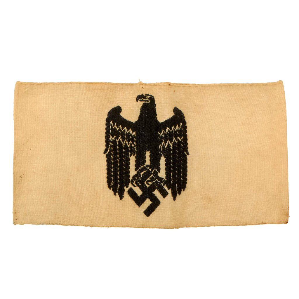 Original German WWII Army Recruiting Service Armband - Wehrersatzdienststellen Original Items