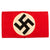 Original German WWII NSDAP & SA Multi-piece Cotton Armband with RZM Tag - RZM A4/343 Original Items