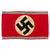 Original German Rare WWII SA Reserve Cotton Armband with Embroidered Insignia - Sturmabteilung Original Items