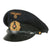 Original German WWII Kriegsmarine Navy Blue Senior NCO’s Visor Cap with Embroidered Insignia - Schirmmütze Original Items