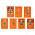 Original German WWII Set of Seven Combat Award Postcards - War Merit Cross, Iron Cross, Knight's Cross, and More Original Items