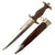 Original German WWII SA Dagger by Rare Maker Artur Schüttelhofer & Co. with Scabbard - RZM M7/13 Original Items