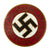 Original German NSDAP Party Enamel Membership Badge Pin by Rare Maker Franz Jungwirth of Vienna  - RZM M1/152 Original Items