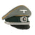 Original German WWII Named Heer Cavalry Officers Schirmmütze Visor Crush Cap by Karl Schrempf of Pforzheim Original Items