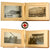 Original German WWII Early Red Cross DRK Photo Album with Helper Pin Attached - 47 Photos Total Original Items