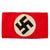 Original German WWII NSDAP & SA Multi-piece Cotton Armband with RZM Tag - RZM A4/189 Original Items