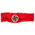 Original German WWII NSDAP Partei-Bereitschaft Party Readiness Printed Cotton Armband Original Items