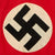Original German WWII NSDAP National Socialist Vehicle Staff Pennant Flag - 7 ¾" x 14" Original Items