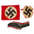 DRAFT Original German WWII SS Member's Multi-Piece Cotton Armband with BeVo SS RZM Tag - Schutzstaffel (Copy) Original Items