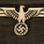 Original German WWII Early M36 Panzer BeVo Breast Eagle Insignia - Unissued Original Items