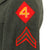 Original U.S. WWII Named Marine Corps Flamethrower Uniform & UNIS Marked Field Gear Grouping - Named USMC KA-BAR & Photo of Veteran with Uniform Original Items