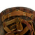 Original U.S. WWII Named M1 Front Seam Swivel Bale Helmet with Westinghouse Liner & Helmet Net Original Items