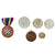Original U.S. WWI 3rd Division Medal, Dog Tag, & Ephemera Grouping - 4th Infantry Regiment - George E. Burkholder Original Items