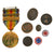 Original U.S. WWI 6th Division Soldier’s Diary & Medal Grouping with Dog Tag & Ephemera - Francis S. Champion Original Items