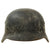 Original German WWII M40 Single Decal Luftwaffe Helmet with 1941 Dated 55cm Liner - Stamped SE62 Original Items
