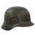 Original German WWII M40 Single Decal Luftwaffe Helmet with 1941 Dated 55cm Liner - Stamped SE62 Original Items