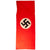 Original German WWII NSDAP Large Double Sided National Political Banner Flag - 98" × 39 ½" Original Items