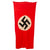 Original German WWII NSDAP Double Sided National Political Banner Flag - 30"x 62” Original Items