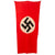 Original German WWII NSDAP Double Sided National Political Banner Flag - 30"x 62” Original Items