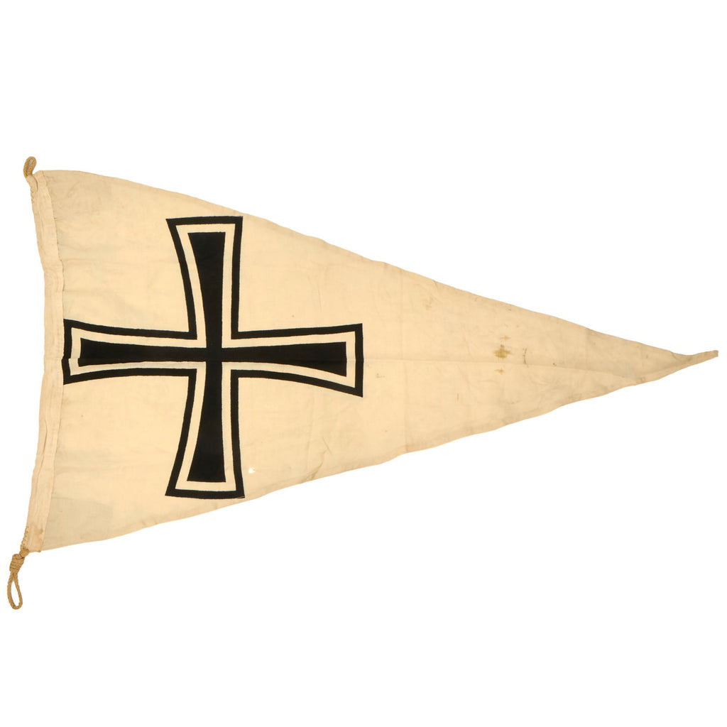 Original German WWII Kriegsmarine 1.0m x 1.4m Flotilla Command Pennant Flag - Flotillenstandard Original Items