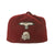 Original German WWII 13th Waffen SS Mountain Division Handschar M43 Foreign Volunteer Maroon Parade Fez with Tassel & Sweatband Dated 1943 - Size 57 Original Items