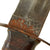 Original U.S. WWII USMC Mark 2 KA-BAR Fighting Knife With Leather Sheath - Marked with Laundry Number Original Items