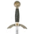 Original German WWII Early Luftwaffe Officer Sword by Paul Weyersberg with Waffen Mark 5 and Leather Covered Scabbard Original Items