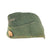 Original German WWII Field Made Waffen SS EM/NCO Field Gray Wool M40 Overseas Side Cap with Insignia Original Items