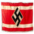 Original German WWII 282nd Engineer Combat Battalion USGI Captured & Signed NPEA Fringed Flag - 45" x 54" Original Items