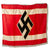 Original German WWII 282nd Engineer Combat Battalion USGI Captured & Signed NPEA Fringed Flag - 45" x 54" Original Items