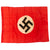 Original German WWII NSDAP Small Double Sided National Political Flag - 20 ¼" x 27 ½" Original Items