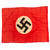 Original German WWII NSDAP Small Double Sided National Political Flag - 20 ¼" x 27 ½" Original Items