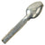 Original German WWII Mess Kit Utensil Set - Mixed Set of Steel & Aluminum - Dated 1943 Original Items