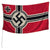 Original German WWII Kriegsmarine Large 200cm x 335cm Naval Battle Flag - Reichskriegsflagge Original Items