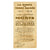 Original French WWI Clay Sacred Earth Marker with Dirt from Lorraine in Original Box - Made in Paris Original Items