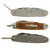 Original U.S. WWII to Vietnam War Era US Army & US Navy Pocket Knife Lot - 3 Items Original Items