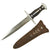 Original U.S. WWII Rare Excellent Condition Ernest “Mooney” Warther Fighting Knife With Correct Sheath - Knives Were Only Marketed To Military Personnel Original Items