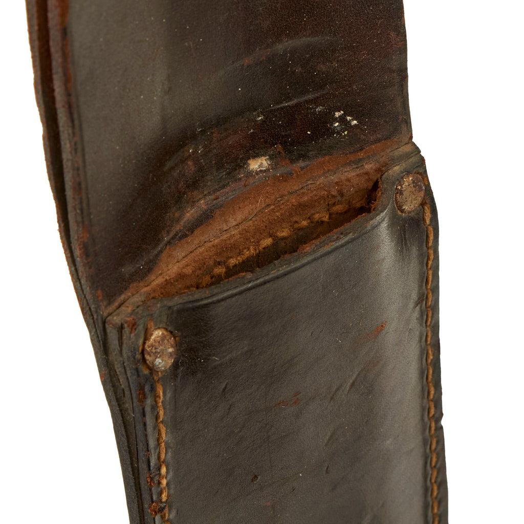 Original Rare U.S. WWII USMC Marine Raider "Gung Ho" Large Aluminum Ha