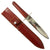 Original U.S. WWII Knife Crafters Broad Spear Point Fighting Knife Constructed From Imported British Pattern 1856 Band Sword by Robert Mole with Leather Sheath Original Items
