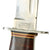 Original U.S. WWII Western L77 Single Edged Combat Stiletto with Original Scabbard Original Items