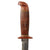 Original U.S. WWII Western L77 Single Edged Combat Stiletto with Original Scabbard Original Items